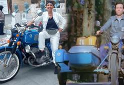 Bahar Öztan'ın duygusal anları! 'Doktor Civanım'daki motosiklete 41 yıl sonra tekrar bindi