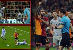 Galatasaray - Başakşehir maçında Halil Umut Meler'den tartışmalı karar! Eski hakemler arasında fikir ayrılığına yol açtı