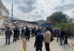 Bursa'da kullanılmayan 4 katlı bina çöktü