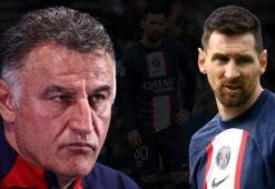 PSG'de Lionel Messi gelişmesi! Christophe Galtier'den flaş sözler