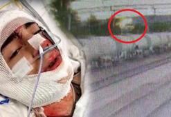 15 yaşındaki Muhammed Ali, vagon üzerinde selfie yaparken akıma kapıldı