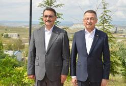 Cumhurbaşkanı Yardımcısı Fuat Oktay ve Bakan Dönmez  Yunus Emre Termik Santrali’nde incelemelerde bulundu