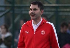 Bakan Kurum gençlerle basketbol oynadı: Türkiye Yüzyılı gençliğin yüzyılı olsun