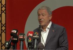 Bakan Akar: Bu inançla, birliktelikle, güvenle, istikrarla önümüzde artık bir engel yok