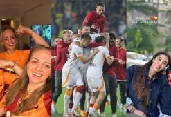 Galatasaraylı ünlülerin şampiyonluk coşkusu!
