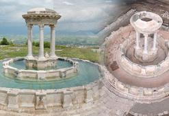 2 bin yıllık antik çeşme, 13 asır sonra yeniden suya kavuştu