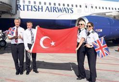 British Airways ile Londra uçuşları başladı