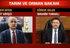 Tarım ve Orman Bakanı İbrahim Yumaklı oldu