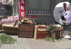 Sultangazi'de kardeşi sokağa atılan abla göz yaşlarını tutamadı