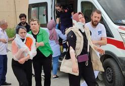 Motosiklet sulama kanalına devrildi: 3 kişi yaralandı