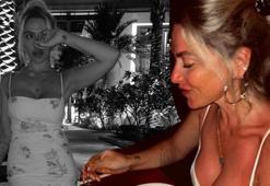 Hadise dekolteli pozlarıyla sosyal medyayı salladı