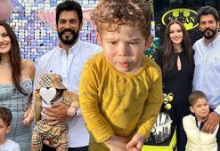 Fahriye Evcen ile Burak Özçivit'in oğulları Karan dört yaşına bastı