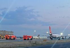 İniş takımları kapanmayan THY uçağı Frankfurt'a geri döndü