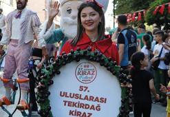 Tekirdağ Uluslararası Kiraz Festivali kortej yürüyüşü ile başladı