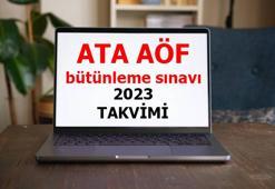 TAKVİM: 2023 ATA AÖF bütünleme sınavı giriş ekranı | ATA AÖF bütünleme sınavı giriş ekranı ve takvimi