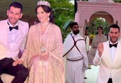 Murat Yıldırım-Iman Elbani çifti kızları için Fas'ta düğün yaptı
