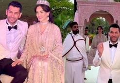 Murat Yıldırım-Iman Elbani çifti kızları için Fas'ta düğün yaptı