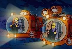 Simpsonslar yıllar önce yayınlamış! İşte The Simpsons 17. sezon 10. bölüm Titanik denizaltı videosu