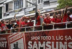 Samsunspor Basketbol’dan şampiyonluk kutlaması