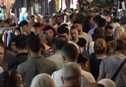 Bursa’da bayram yoğunluğu! Vatandaşlar çarşıya akın etti