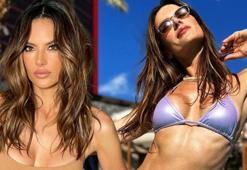 Alessandra Ambrosio'nun bikinili pozlarına yorum yağdı!