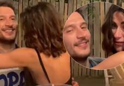 Nesrin Cavadzade Uraz Kaygılaroğlu’nu öpücüklere boğdu! Doğum günü kutlaması olay oldu