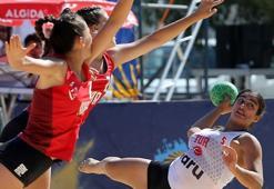 EHF Avrupa U17 Plaj Hentbolu Şampiyonası'nda yarı finalistler belli oldu