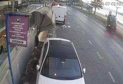 Taklalar attığı cipten sağ çıktı, ortalık savaşa alanına döndü