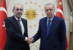 Cumhurbaşkanı Erdoğan, Safadi'yi kabul etti