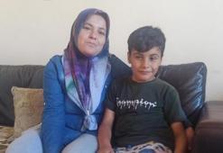 8 yaşındaki Abdullah, 3 yaşında geçirdiği kazada gözlerini kaybetti