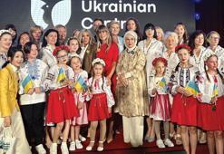 Lider eşleri Ukrayna Merkezi’ni ziyaret etti