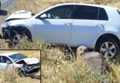 Siverek'te iki otomobil kafa kafaya çarpıştı: 1 ölü, 4 yaralı