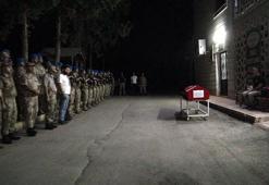 Kalp krizi geçirerek vefat eden astsubayın cenazesi İstanbul'a getirildi