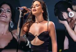 Konserde elektrikler kesildi, seyirci 'Aşkın Olayım'ı söyledi! Simge Sağın gözyaşlarına boğuldu