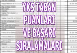 YKS TABAN PUANLARI VE BAŞARI SIRALAMALARI 2023: 2 ve 4 yıllık üniversite taban puanları ve kontenjanları! YKS başarı sıralamaları...