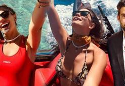 Aşk yaradı! Demet Özdemir'in tatil pozları dikkat çekti