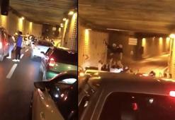 Ümraniye’de asker eğlencesinde tünel kapatanlara ceza