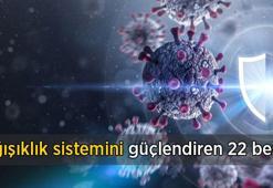 Güçsüzleşen bağışıklık sistemine doping gibi gelecek olan 22 besin
