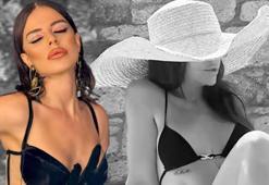 Simge Sağın'dan bikinili poz! 'Bu yazın ne kadar güzel geçtiğini düşünüyordum'