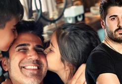 Emrah çocuklarıyla fotoğrafını paylaştı! 'Oğlunun yerine ben üzüldüm'