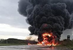 Rus stratejik bombardıman uçağı Tu-22 vuruldu! Dünya şokta