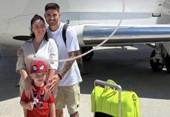 Trabzonspor'un yeni transferi Taxiarchis Fountas ailesiyle Trabzon’a geldi