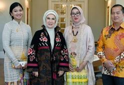 Emine Erdoğan büyükelçiler ve eşlerini ağırladı