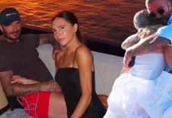 Beckham ailesi 6 milyon dolarlık yatta keyif yaptı!