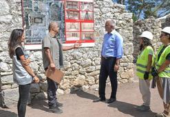 Bakan Ersoy'dan Olimpos Antik Kenti'ne ziyaret