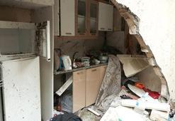 Arnavutköy'de selin hasarı gün ağarınca ortaya çıktı