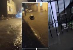 Arnavutköy'de selin hasarı gün ağarınca ortaya çıktı