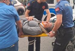 Eski eş ve yeni sevgili karşılaştı! Bayıltan yumruk