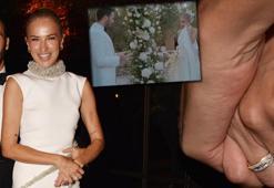 Burcu Esmersoy ve Nazım Akmandil'den ikinci düğün! 'Bebek' sorusuna cevap