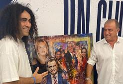 Fatih Terim ve ailesi için özel tablo! UEFA Kupası detayı